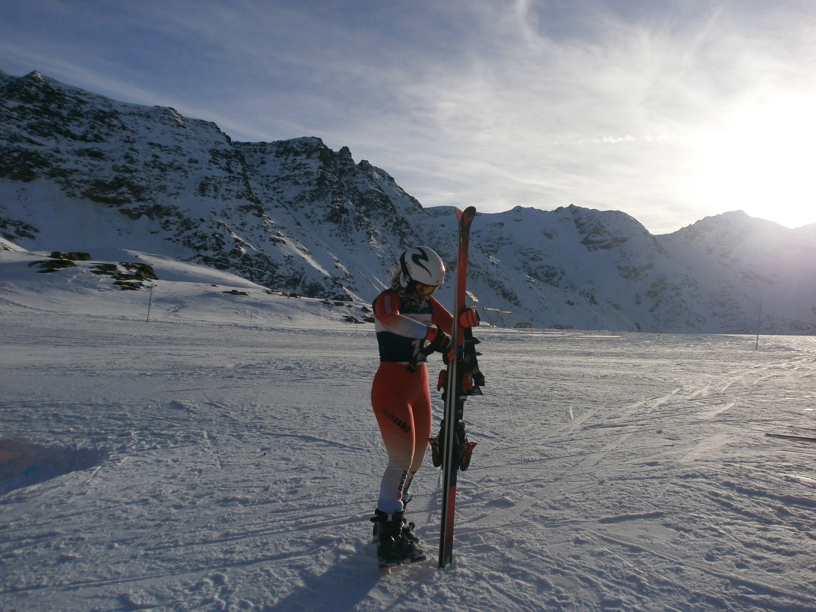 Caitlin Cameron — alpine training